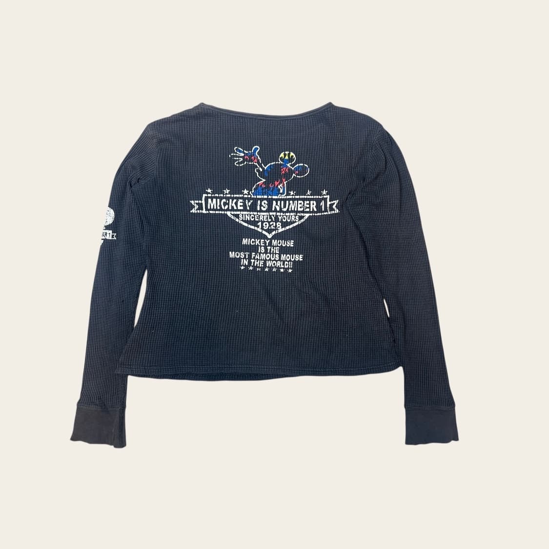 T060 디즈니 미키마우스 윙 그래픽 롱슬리브 티 상품이미지2