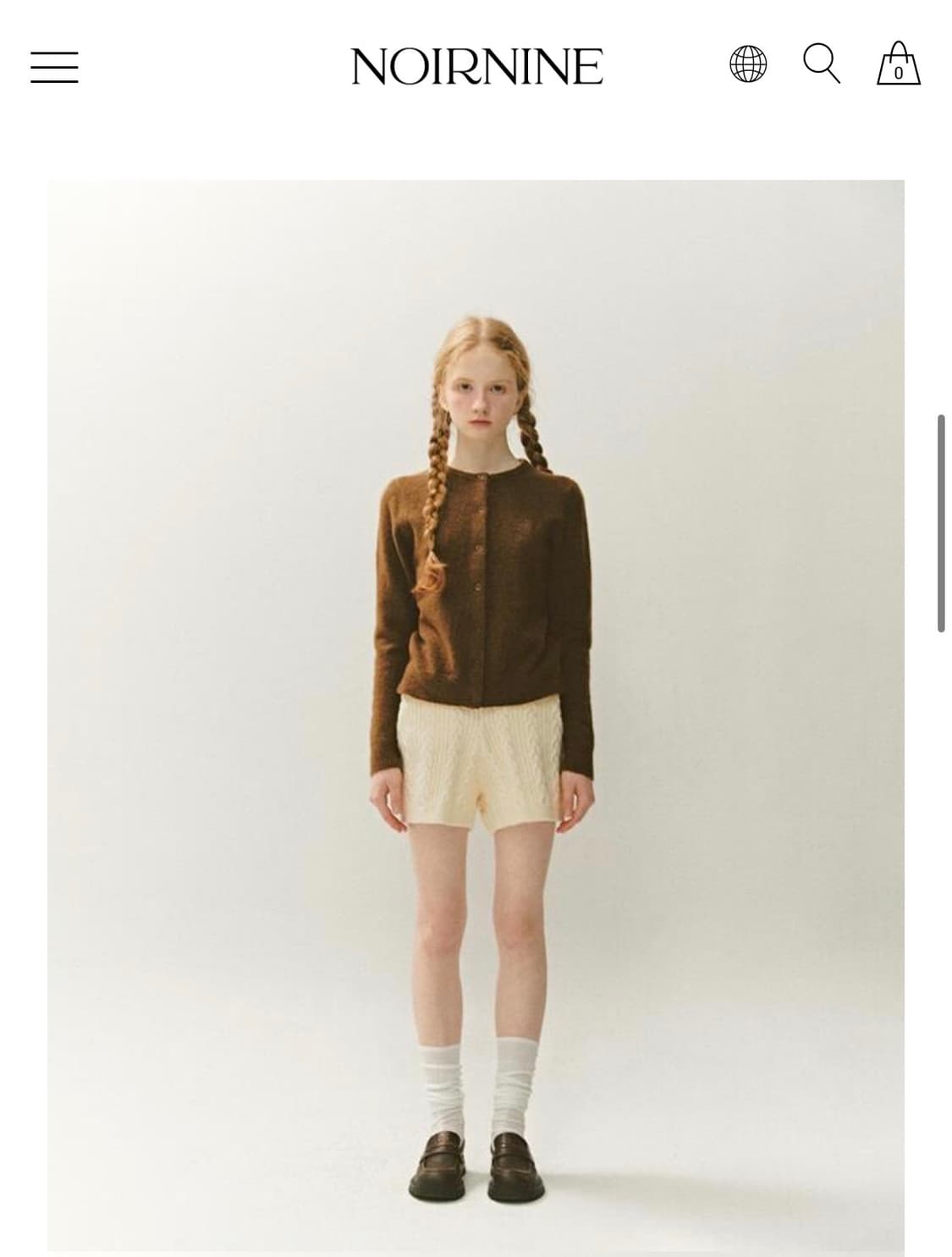 누아르나인 울가디건 상품이미지1