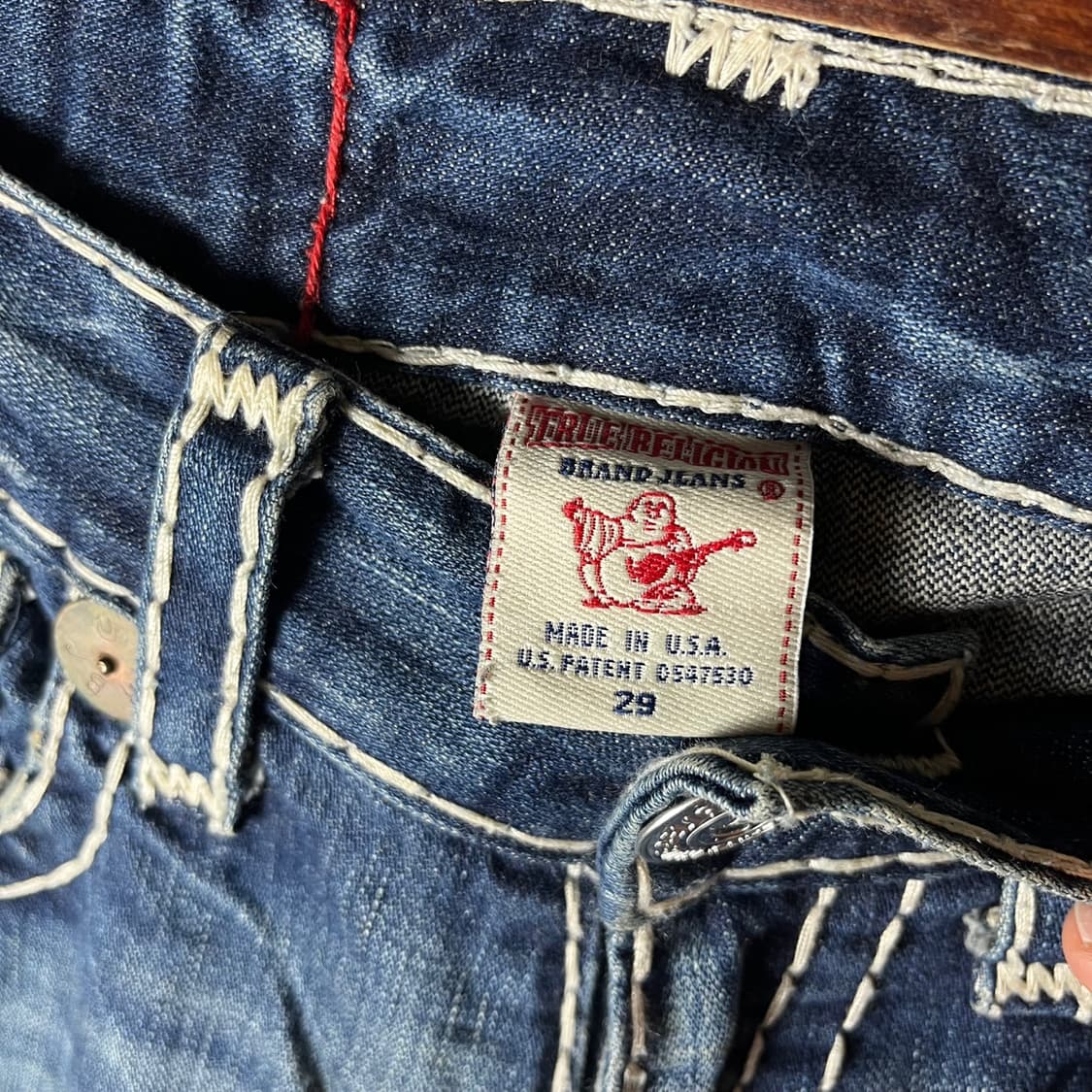 [True Religion] 트루릴리전 조이 수퍼T 플레어 데님팬츠 상품이미지6