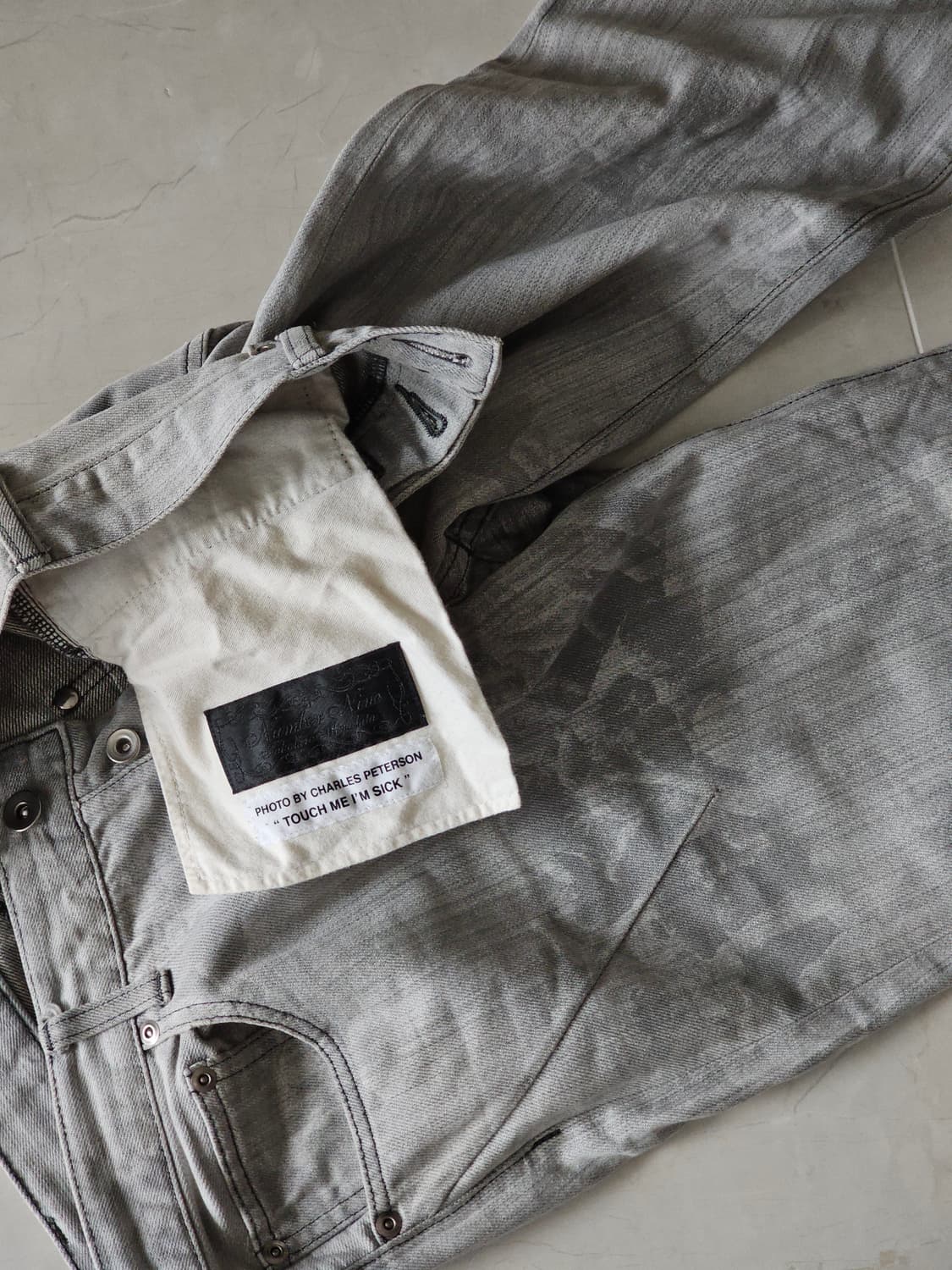 [RARE] AW2009 "Touch me I'm sick" Denim 상품이미지6