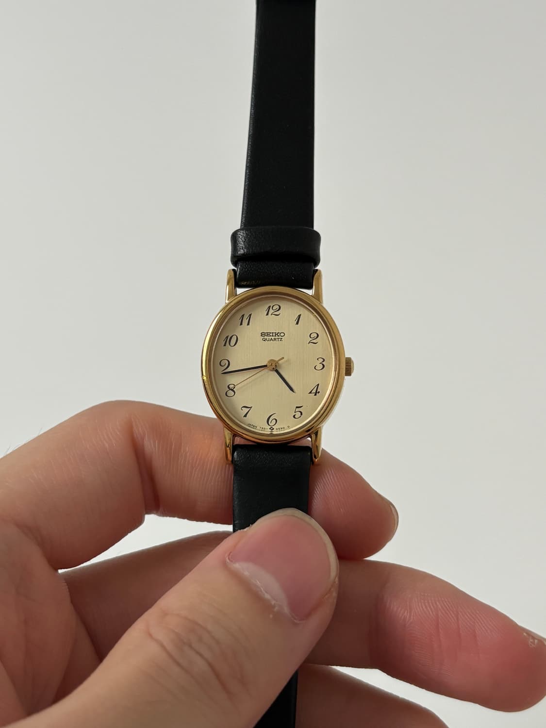 1980s Arabic Gold Oval Ladies Quartz 상품이미지2