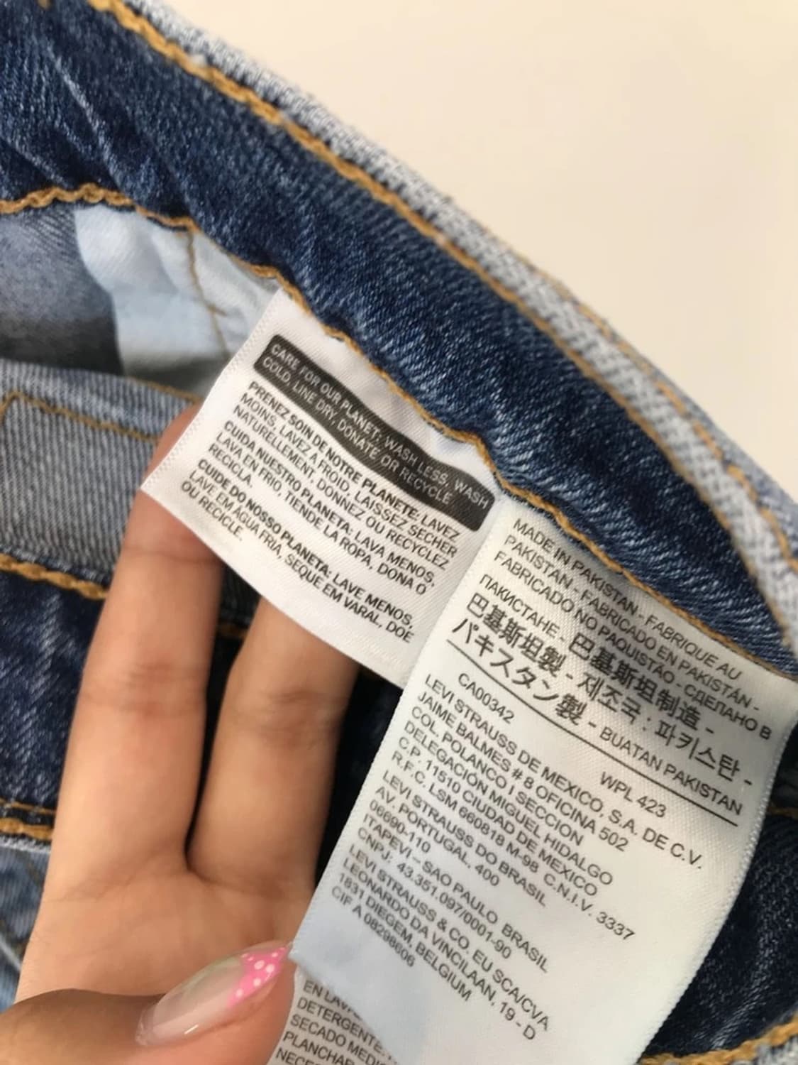 Levi’s 505 Light Wash Denim Shorts 상품이미지8