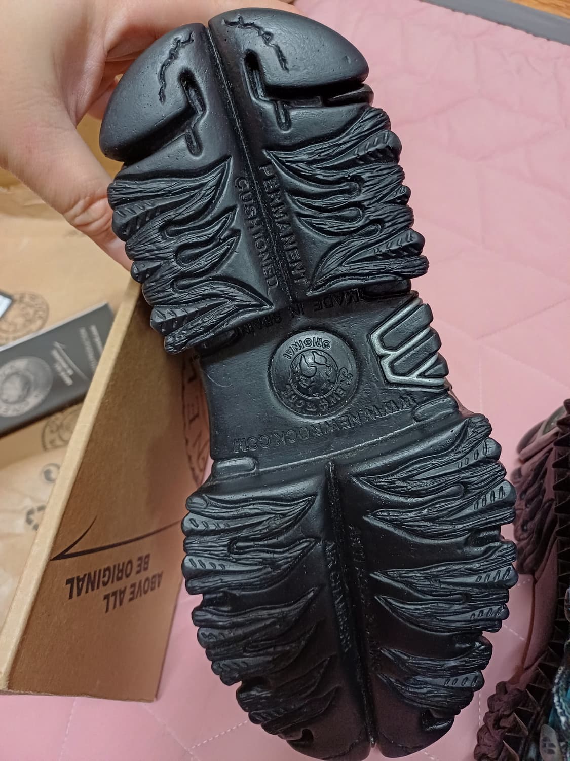 뉴락워커부츠 새상품 데모니아 37 상품이미지5