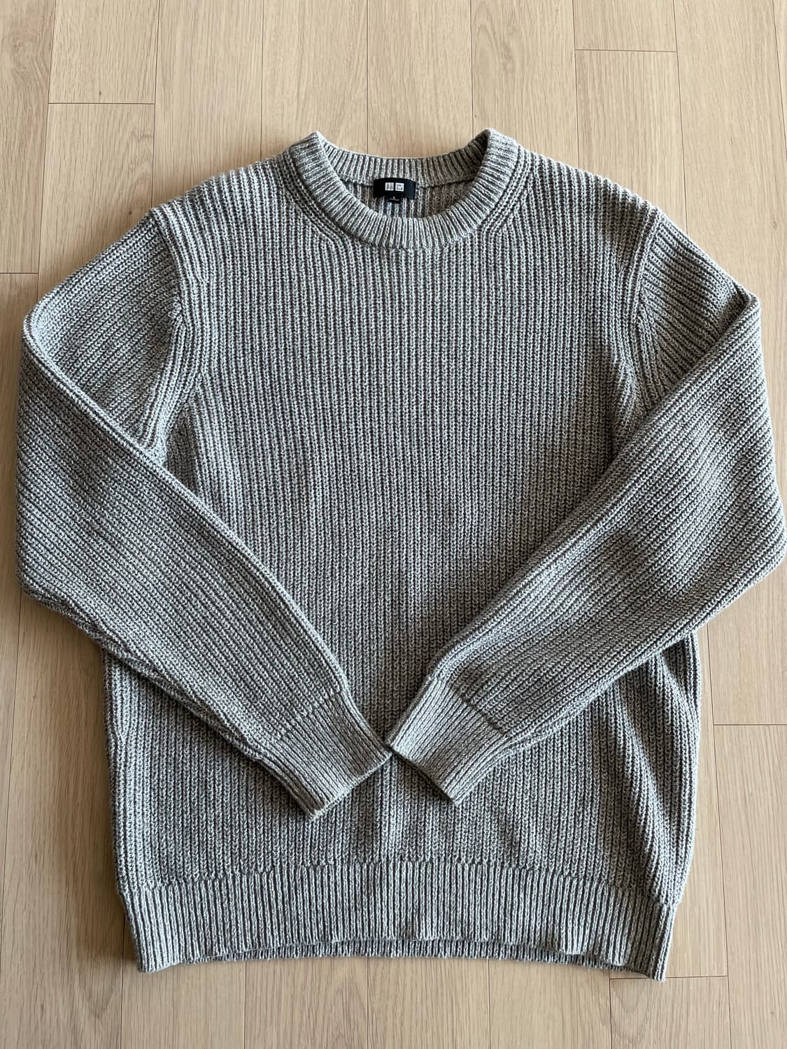 유니클로 그레이 니트 상품이미지1