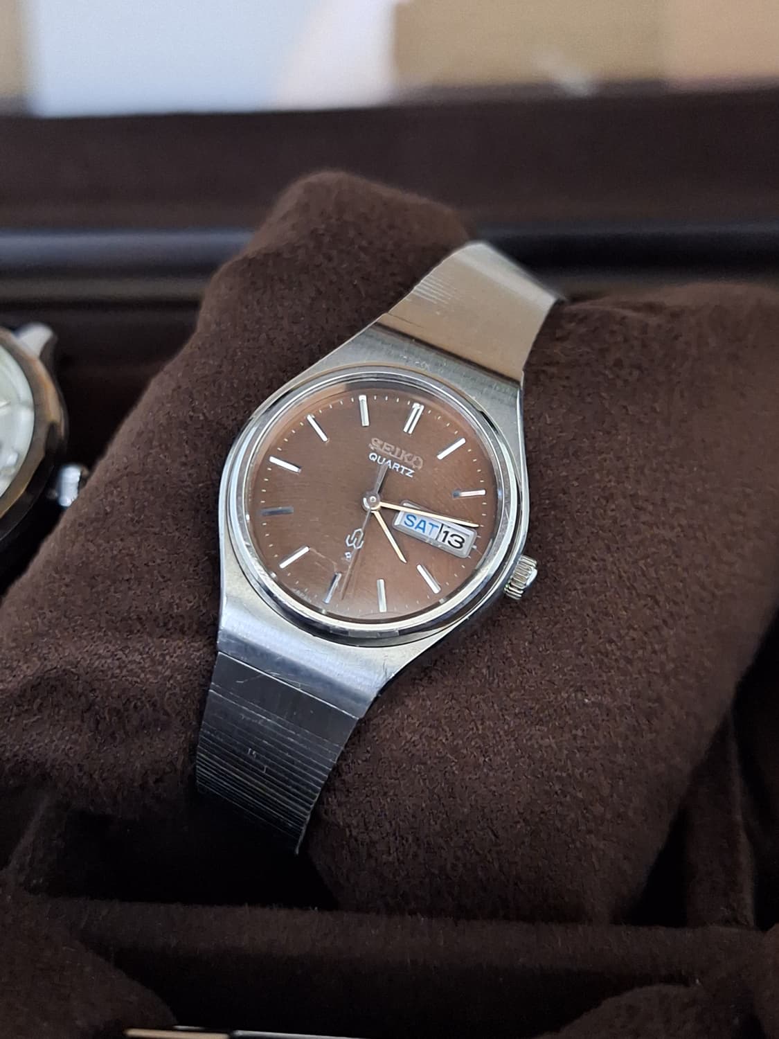 세이코 데이데이트 쿼츠 시계 판매합니다 상품이미지4