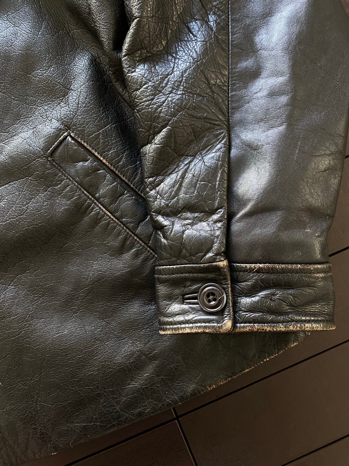 (L) 올드갭 레더 자켓 상품이미지5