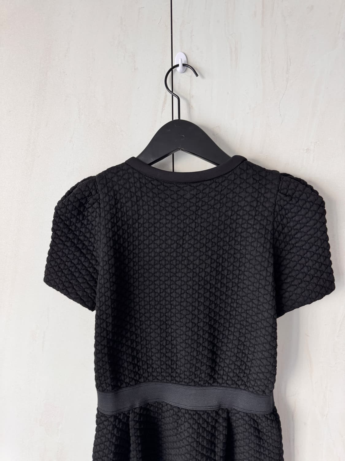 새상품 컨디션sandro 블랙 텍스처 원피스 2(44,55사이즈가능) 상품이미지9