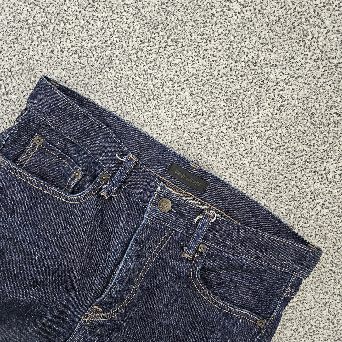 [74] 유니클로  셀비지 생지 진 청바지 1106JM1 상품이미지2