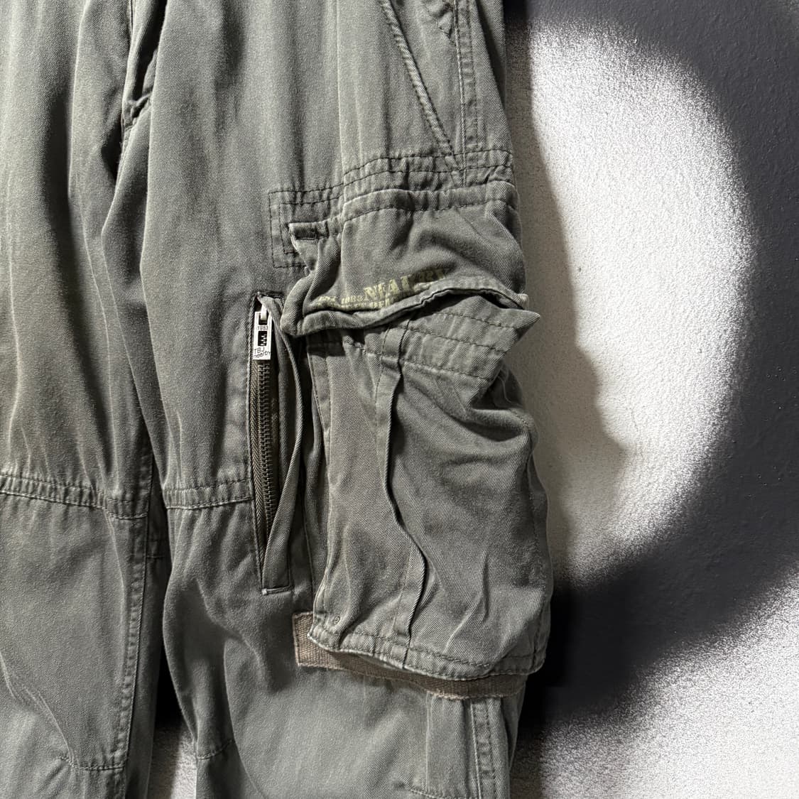 VTG 빈티지 밀리터리 멀티 포켓 와이드 카고 팬츠 상품이미지6