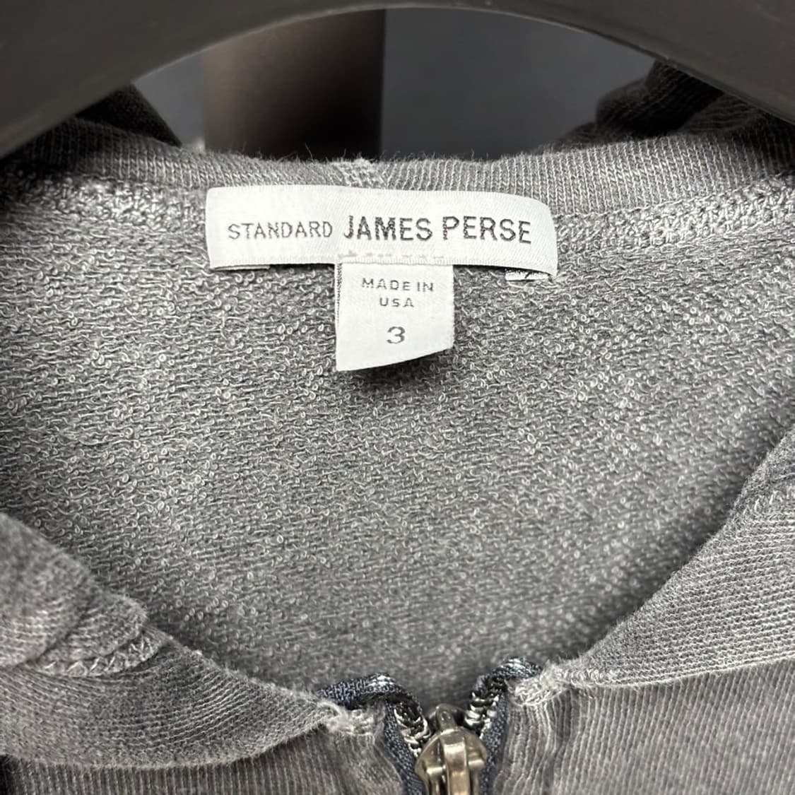 3) 제임스펄스 james perse 프렌치 테리 집업 후디 상품이미지3