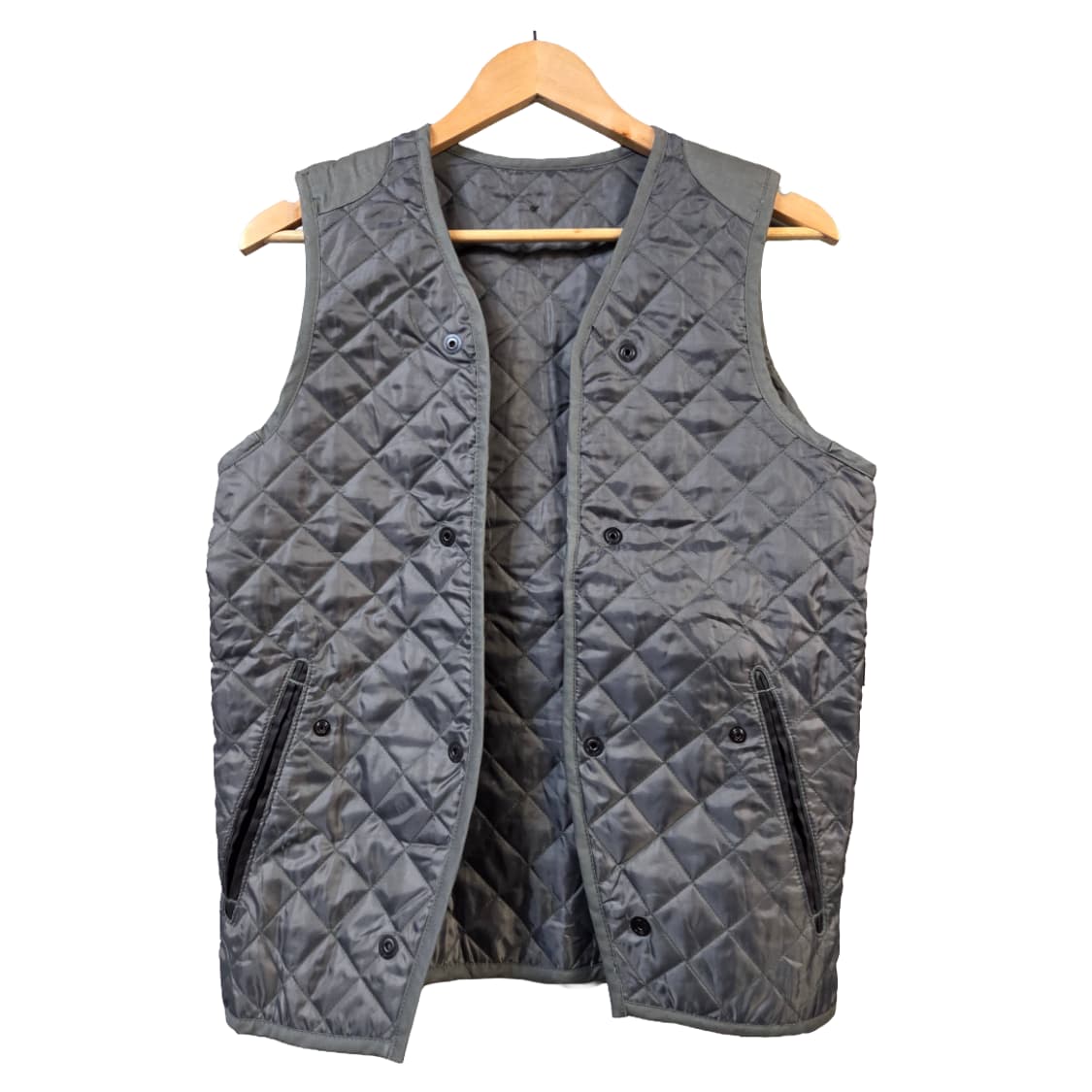 G-Star RAW 퀼팅 조끼 그린 셔츠 레이어드(S) 상품이미지5