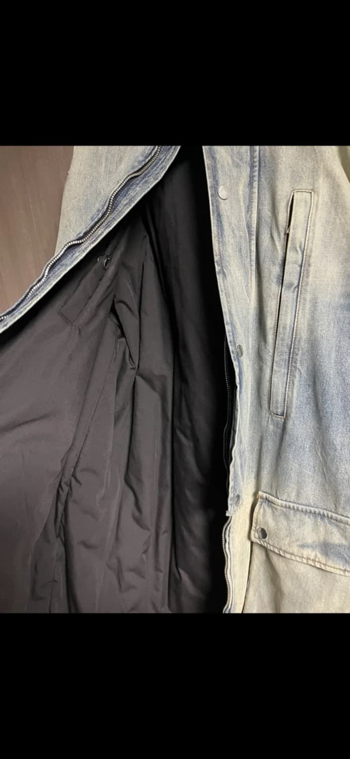 AMIRI 데님 폭스 퍼 야상 상품이미지4