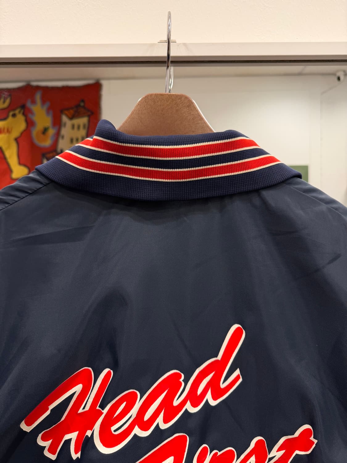 90s Gem Sportswear 베이스볼 새틴 자켓 (made USA) 상품이미지7