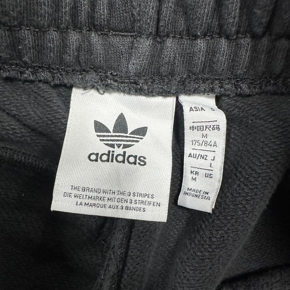✨ (바배) 아디다스 삼선 블랙 트레이닝 팬츠 상품이미지3