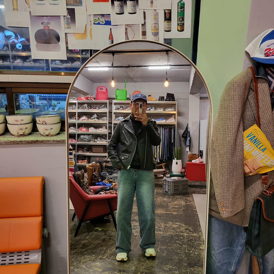 vivastudio 리얼 레더 자켓 (L) 상품이미지2