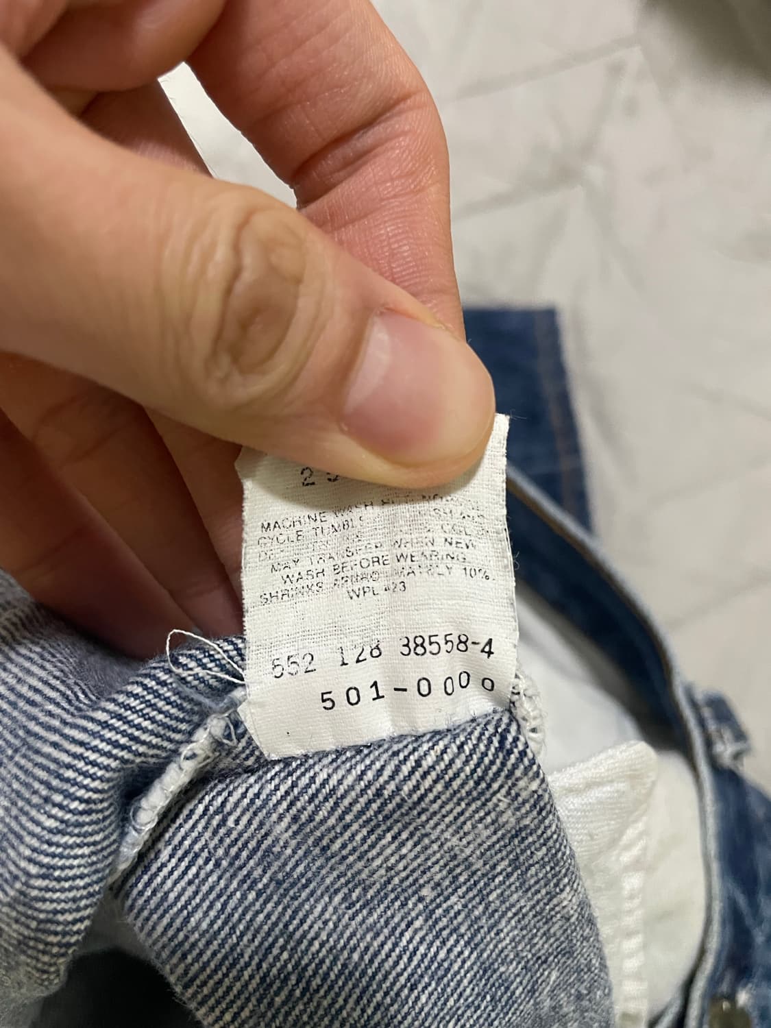 리바이스 501 80s made in usa 상품이미지8