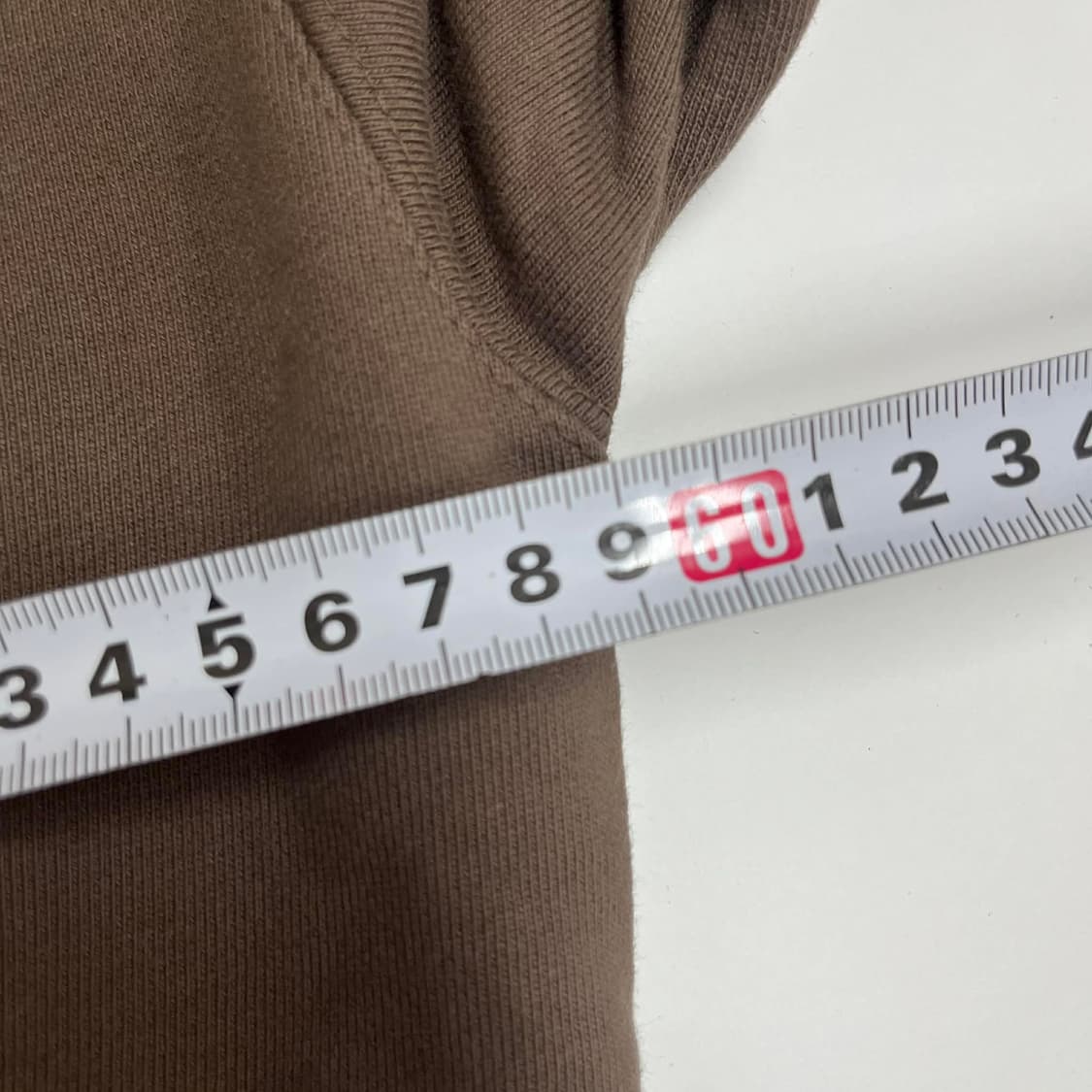 Satur 세터 리벳 아플리케 브라운 스웻 셔츠 후드티(95) 상품이미지9