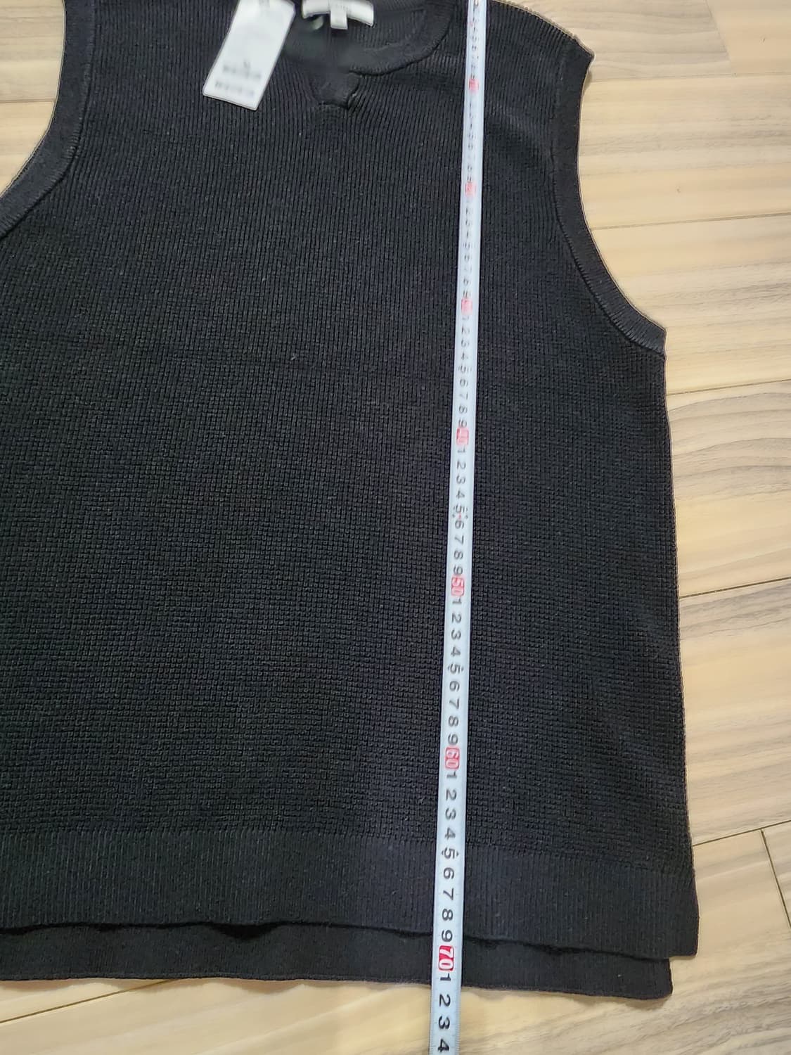 탑텐쪼끼니트베스트105사이즈블랙 상품이미지9