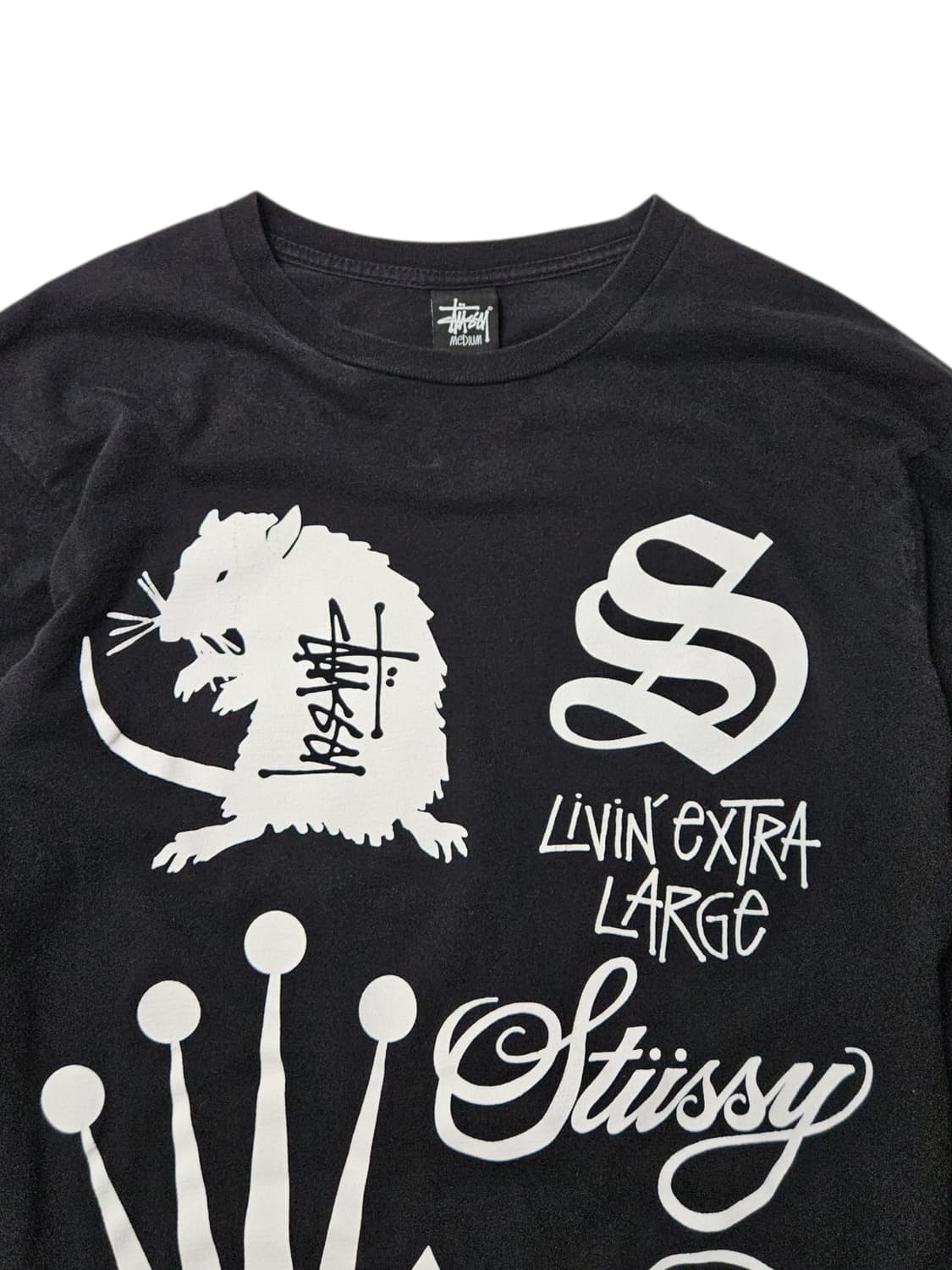 2000's 스투시 Stussy 로고 롱슬리브 M 상품이미지2