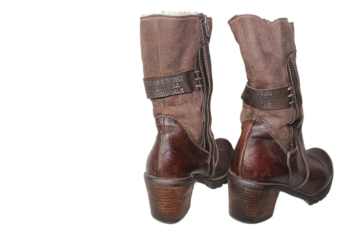 Manas Design 레더 시어링 부츠 상품이미지7