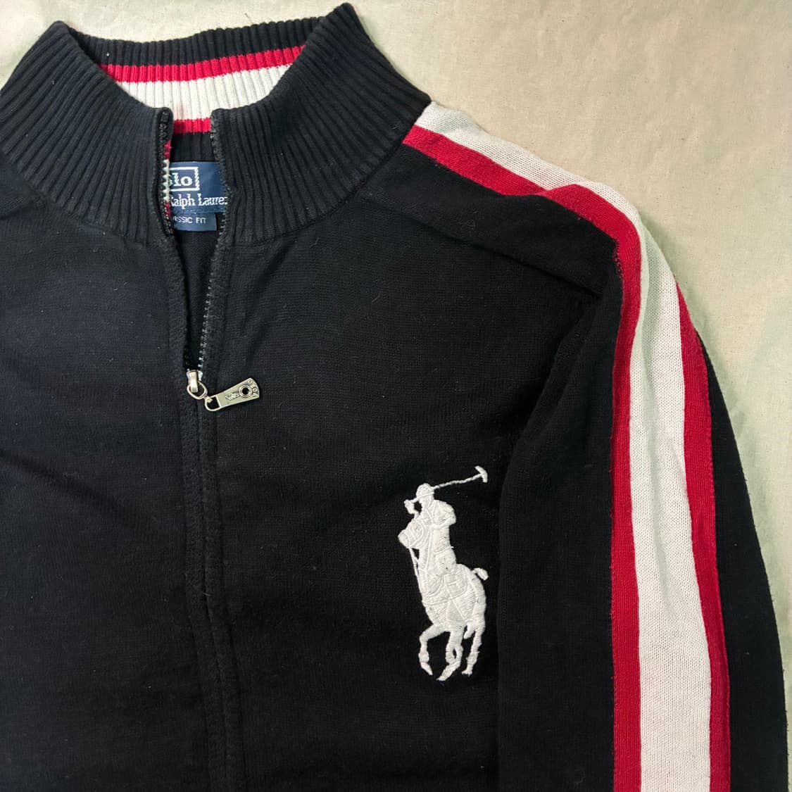 대장급 폴로 랄프로렌 빅포니 니트 집업 상품이미지3