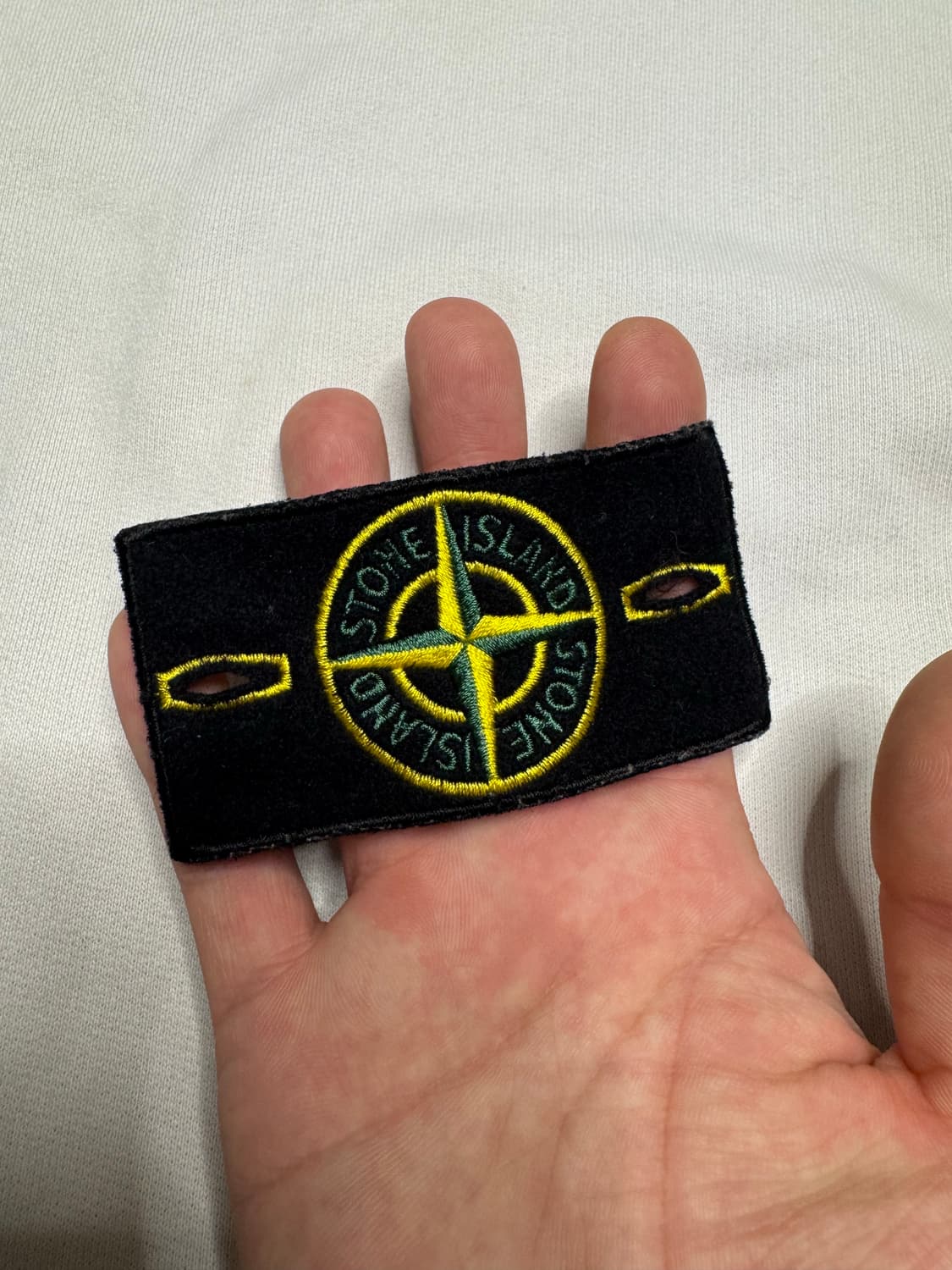 [M]스톤아일랜드 크루넥 화이트 맨투맨 상품이미지7