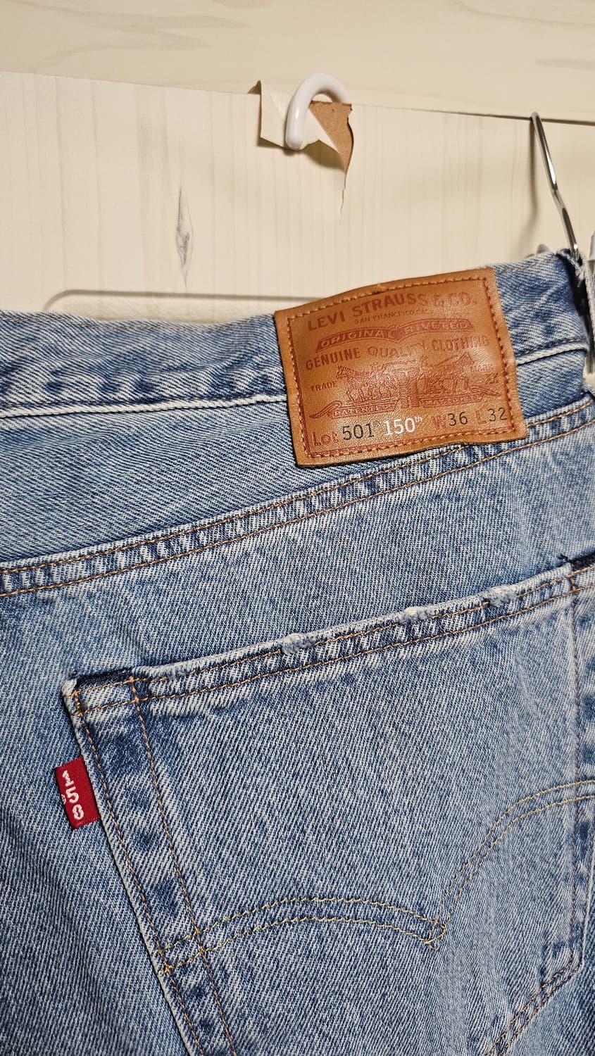 리바이스 150주년 501 36사이즈 판매합니다 상품이미지4