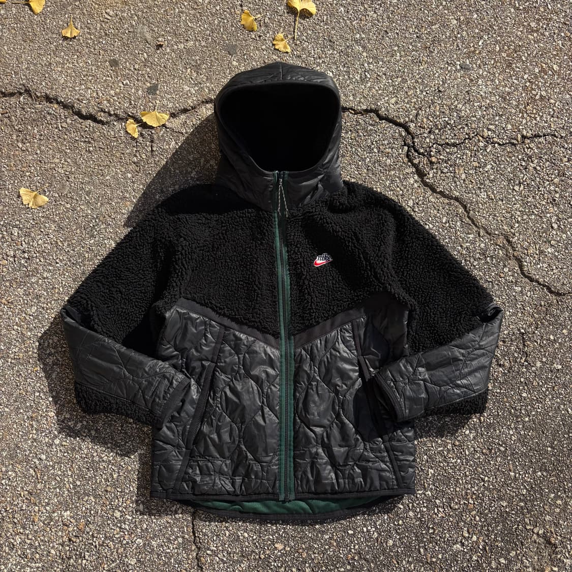 나이키 헤리티지 쉐르파 집업 플리스 자켓 상품이미지2