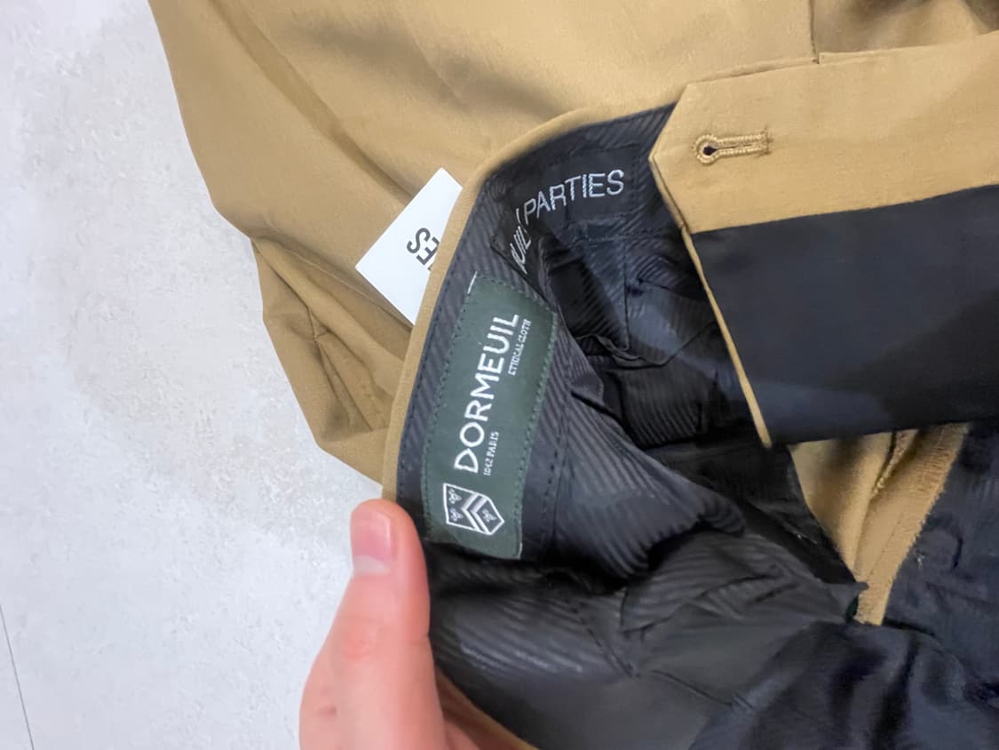 와코마리아 도멜 더블 플레티드 트라우져 상품이미지2