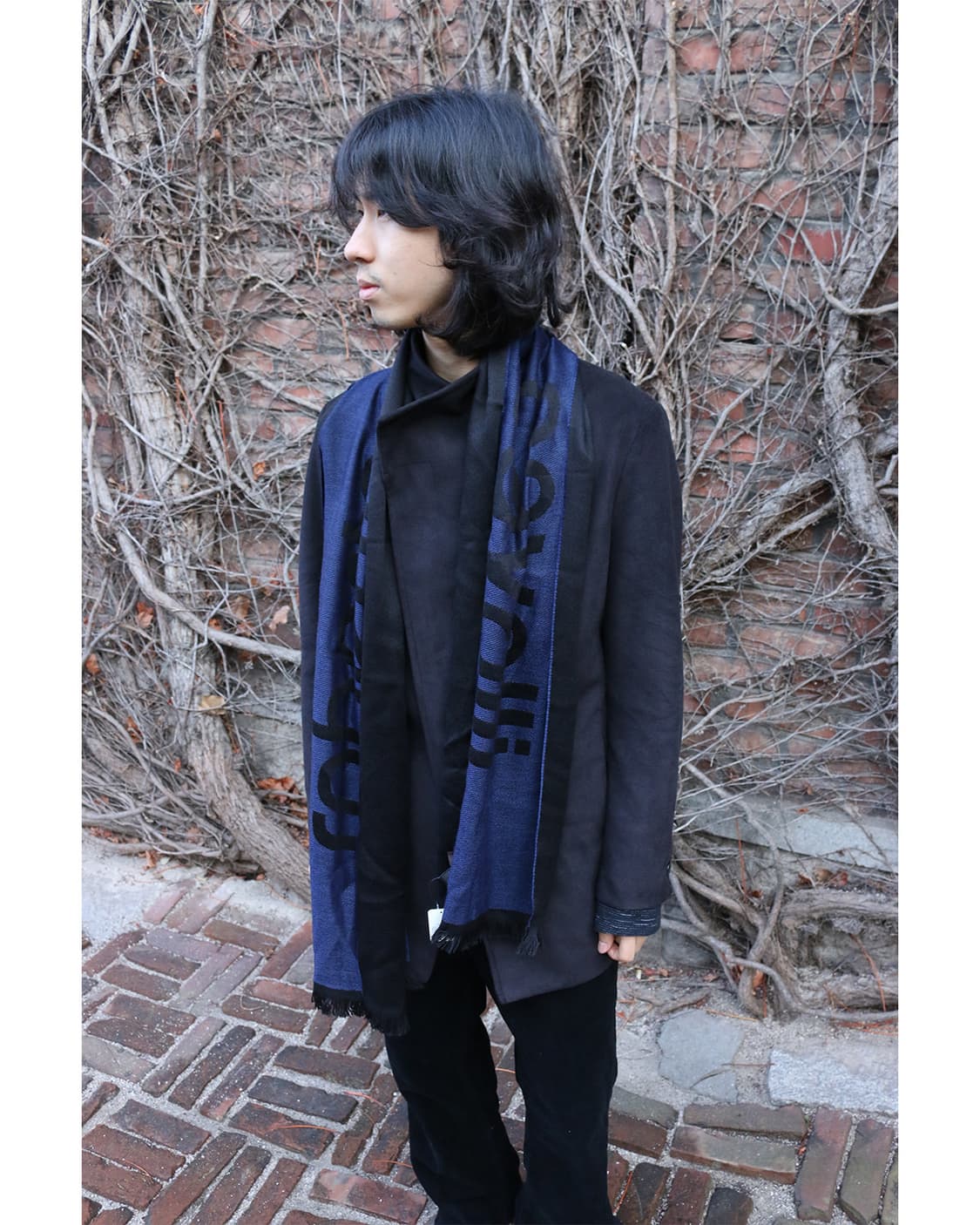 로베르토 카발리 울 머플러 상품이미지3