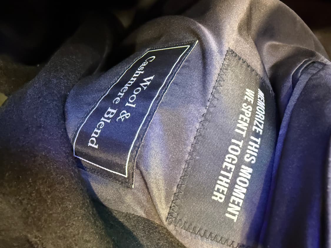 인사일런스 블랙 코트 L 상품이미지3