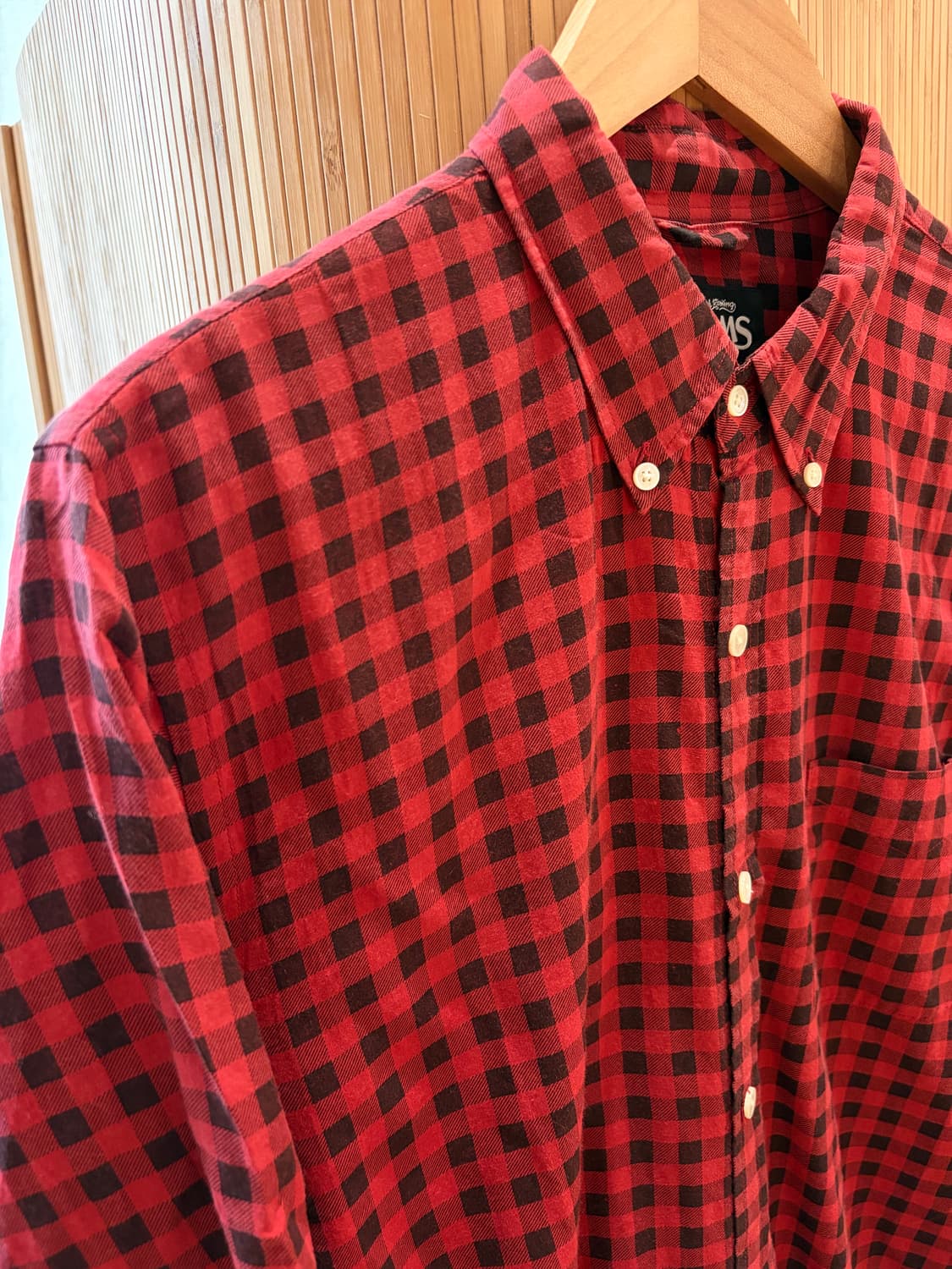 00s BEAMS Check Shirt 상품이미지2