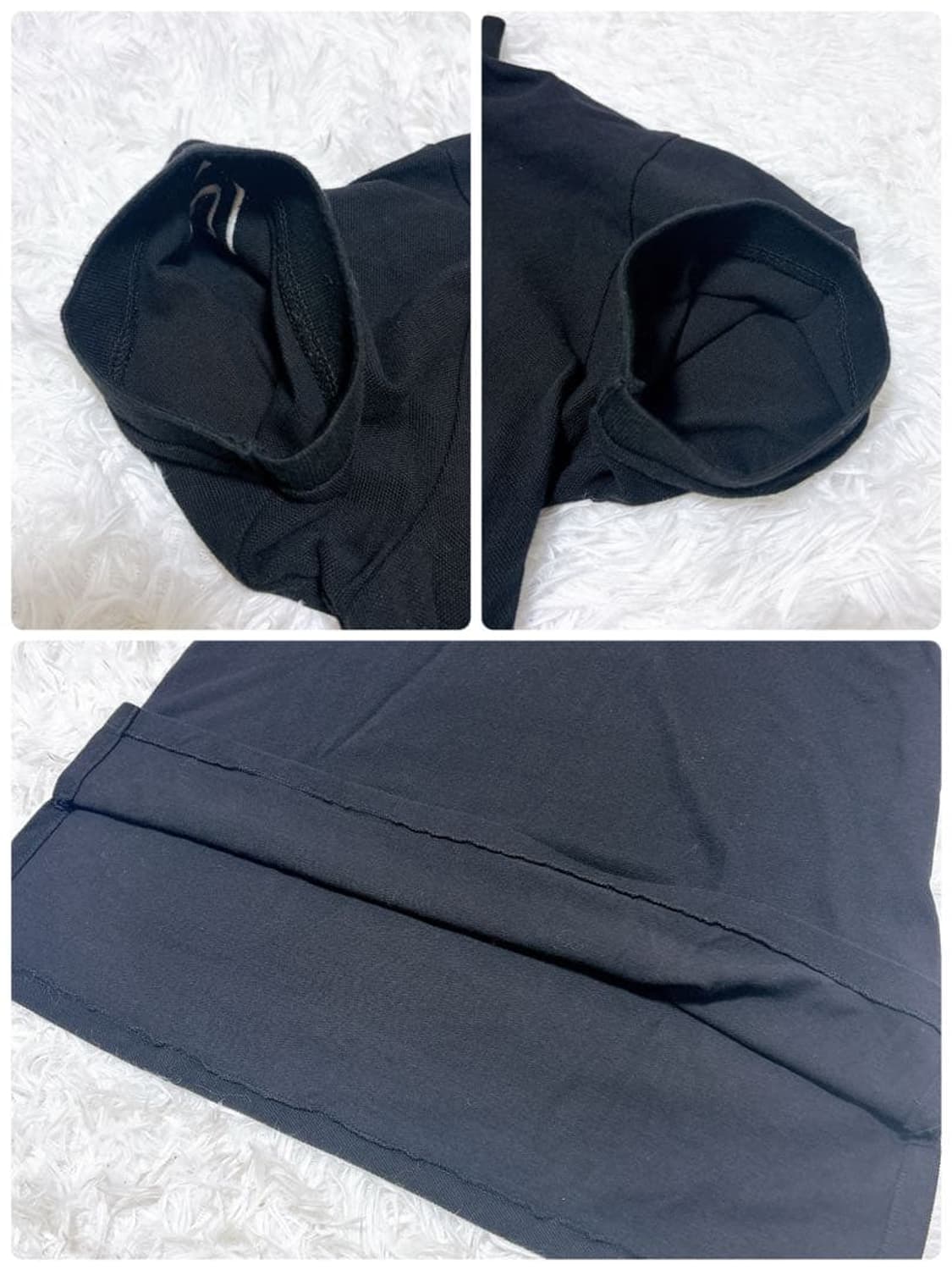 폴로 랄프 로렌 빅포니 재팬 국기 패치 반팔 카라티 블랙 상품이미지4