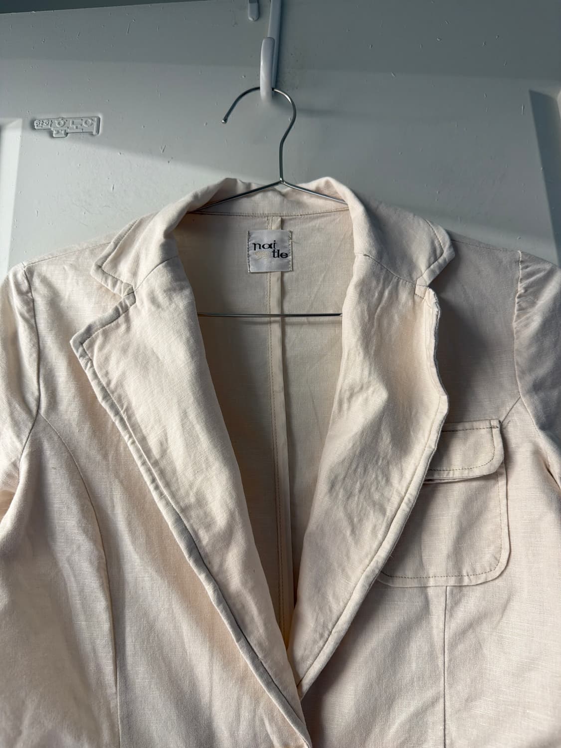 일본빈티지 크림 포켓 숏자켓  상품이미지7