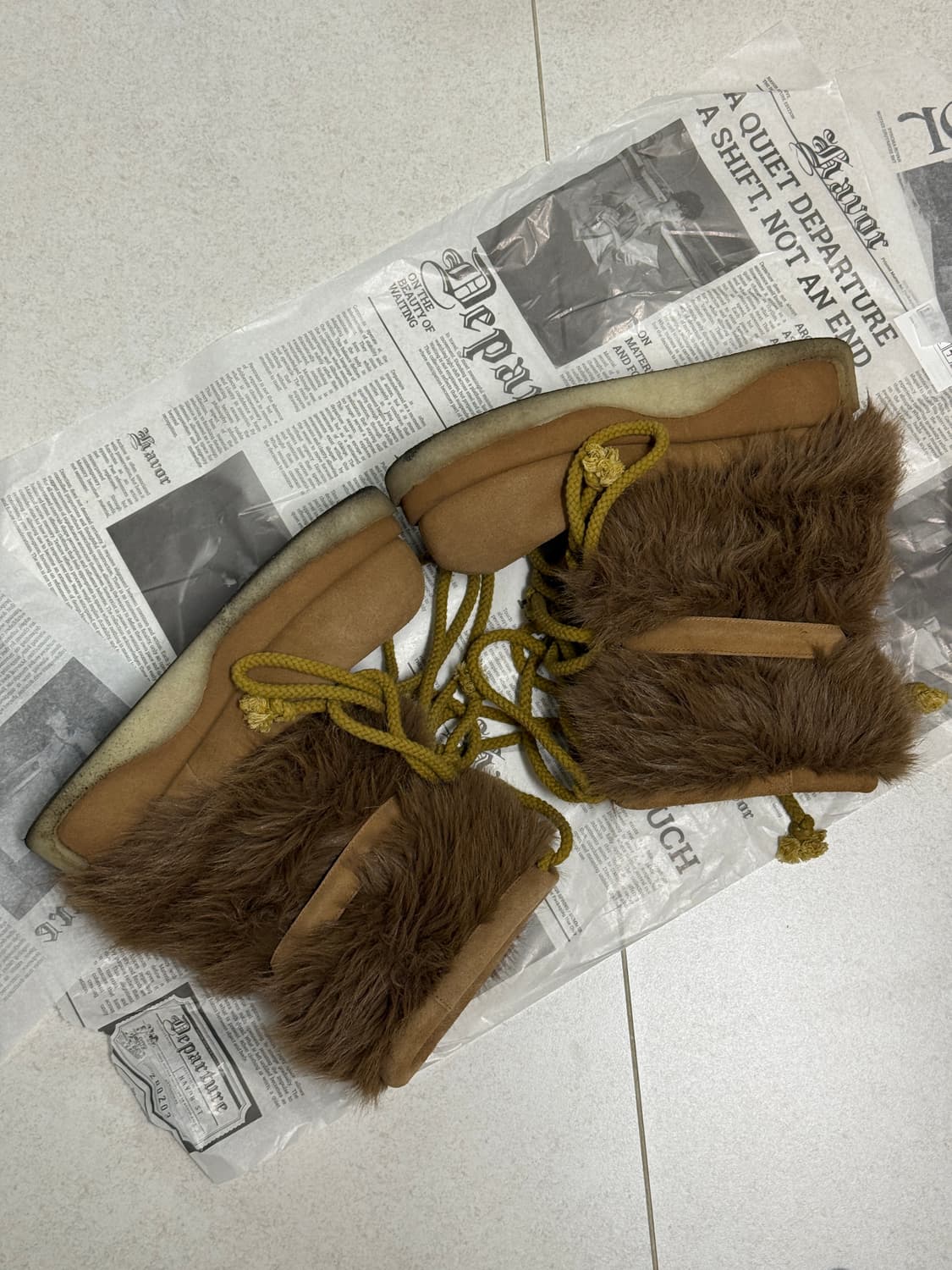 [265] N-MONGO 킨치 논파킹 퍼부츠  상품이미지5