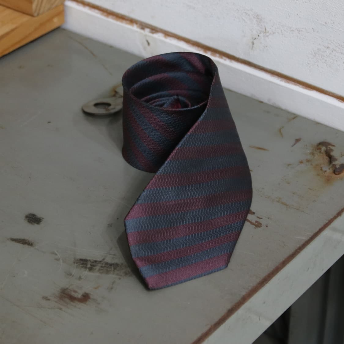 YSL 실크 패턴 넥타이 상품이미지1