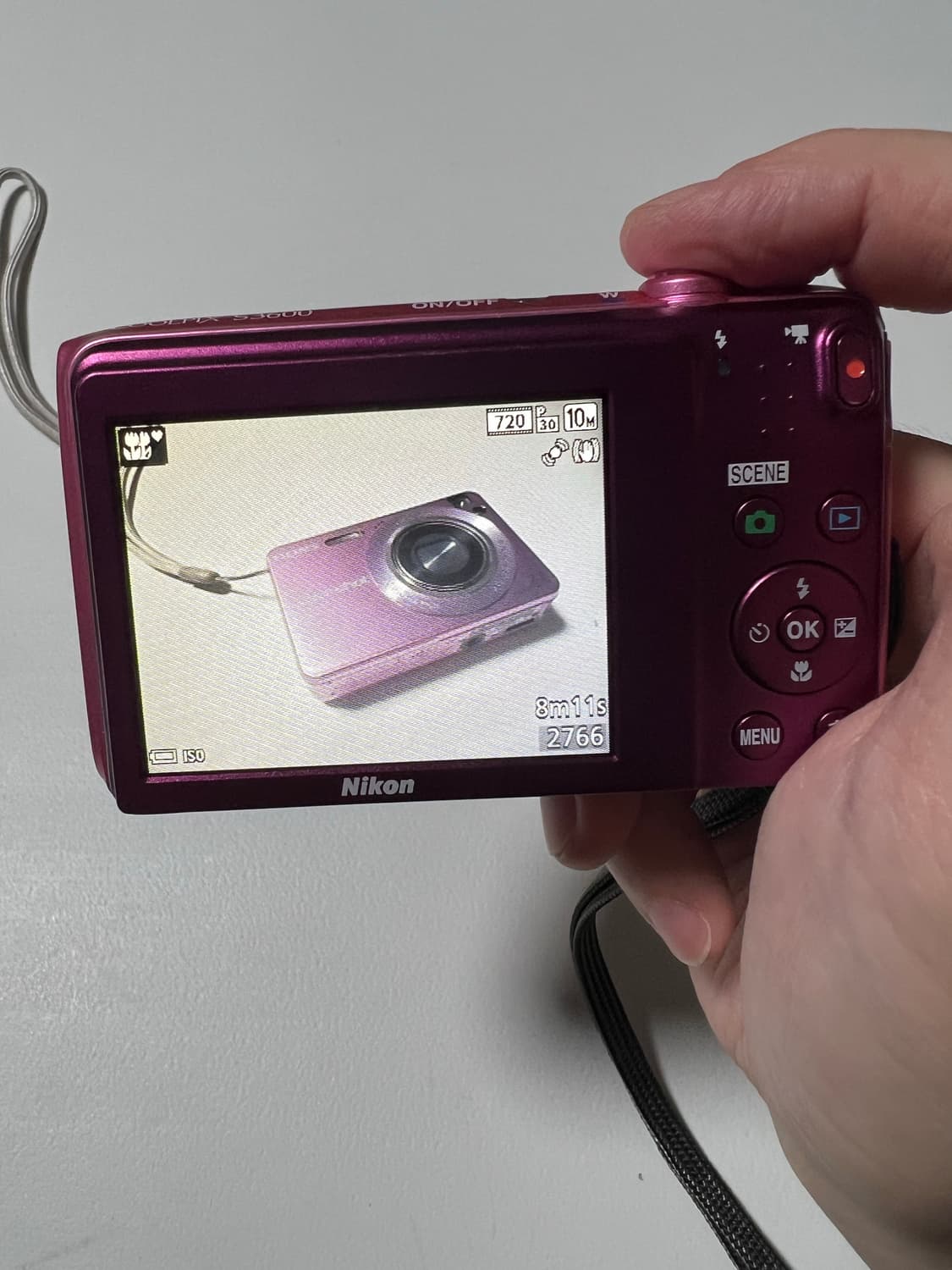 윈터 지젤 디카 니콘 쿨픽스 s3600  상품이미지7