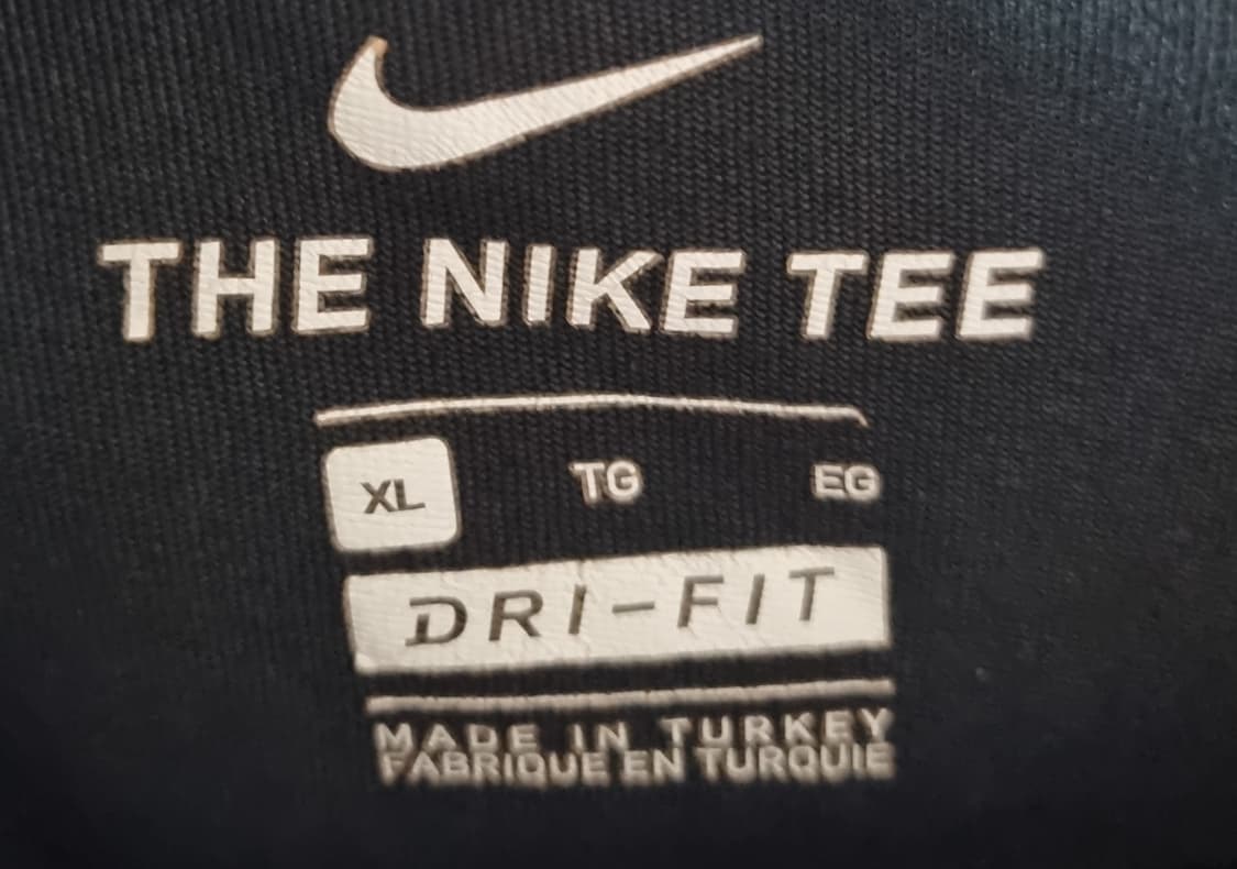 XL ) 나이키 블랙 HOOP NIKE 반팔티 상품이미지3