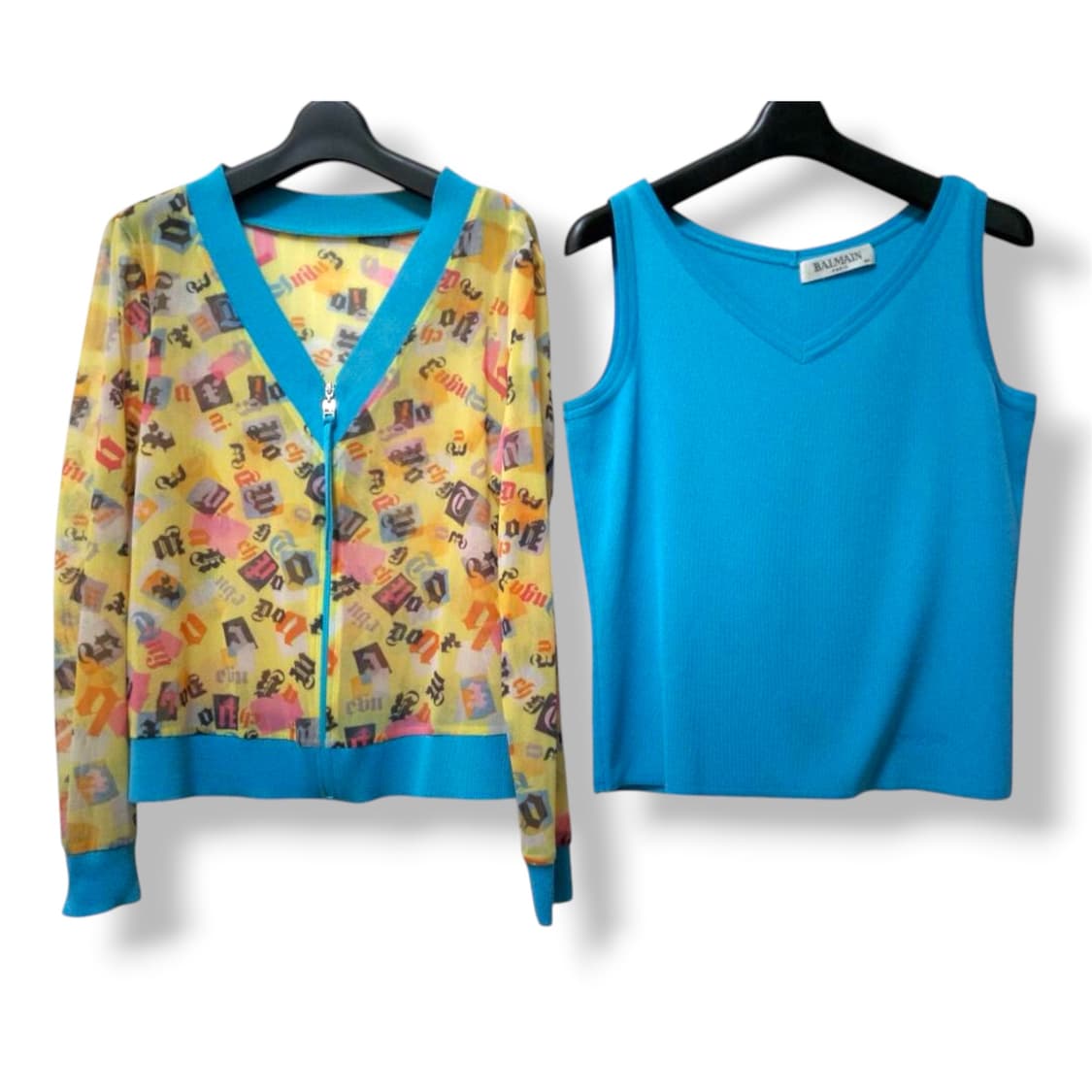 balmain twinset pop cardigan 상품이미지2