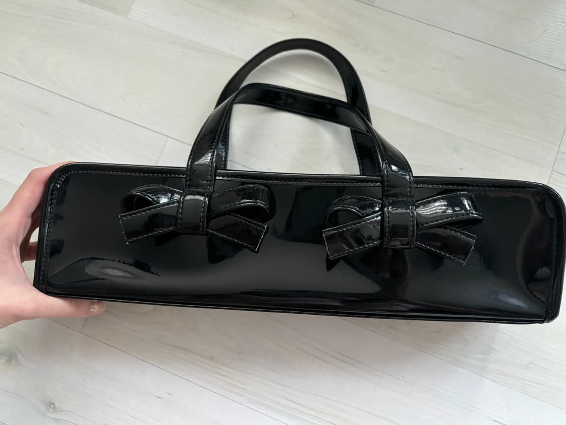 꼼데가르송걸 리본 플루트백 상품이미지7