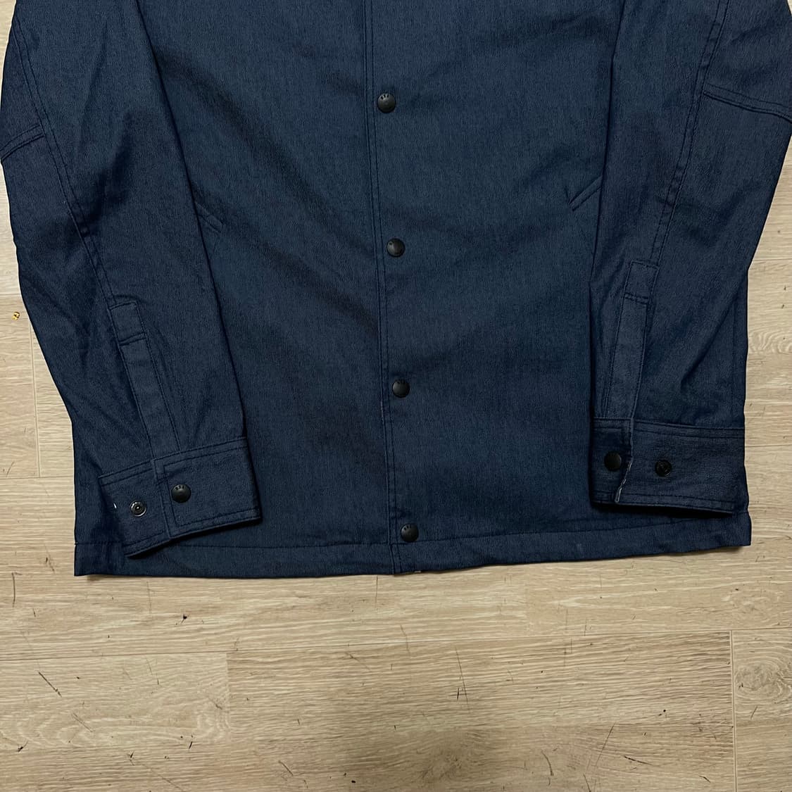 NBA 시카고 불스 그래픽 와펜 농구복 코치자켓 [네이비] M/95 상품이미지3