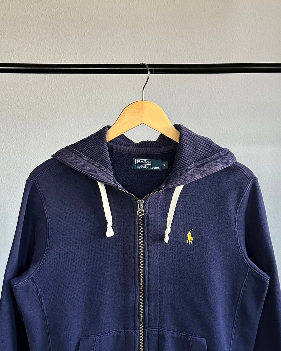 [S]폴로 랄프로렌 네이비 기모 후드집업 상품이미지2