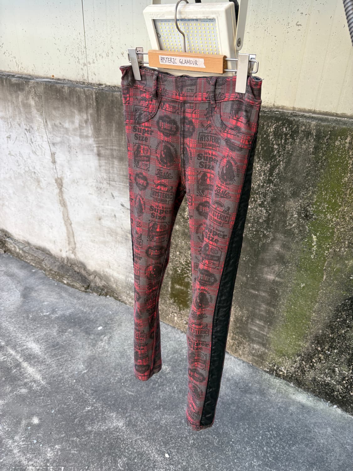 히스테릭 글래머 리버서블 트롱프뢰유 레깅스 상품이미지7