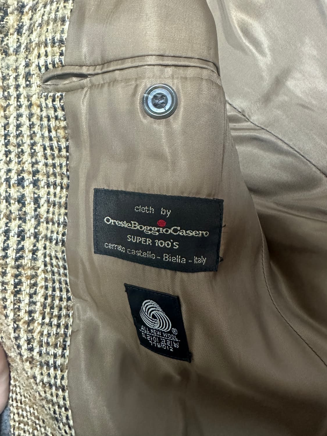 빈티지 울 불레이저 자켓 상품이미지3