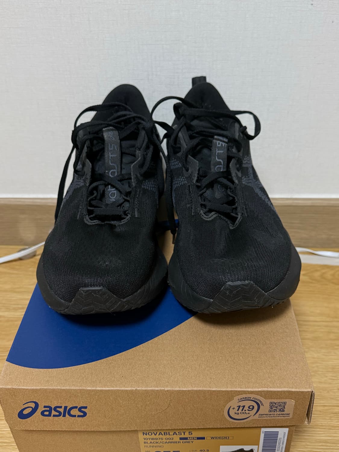 [255] 아식스 노바블라스트5 블랙 상품이미지4