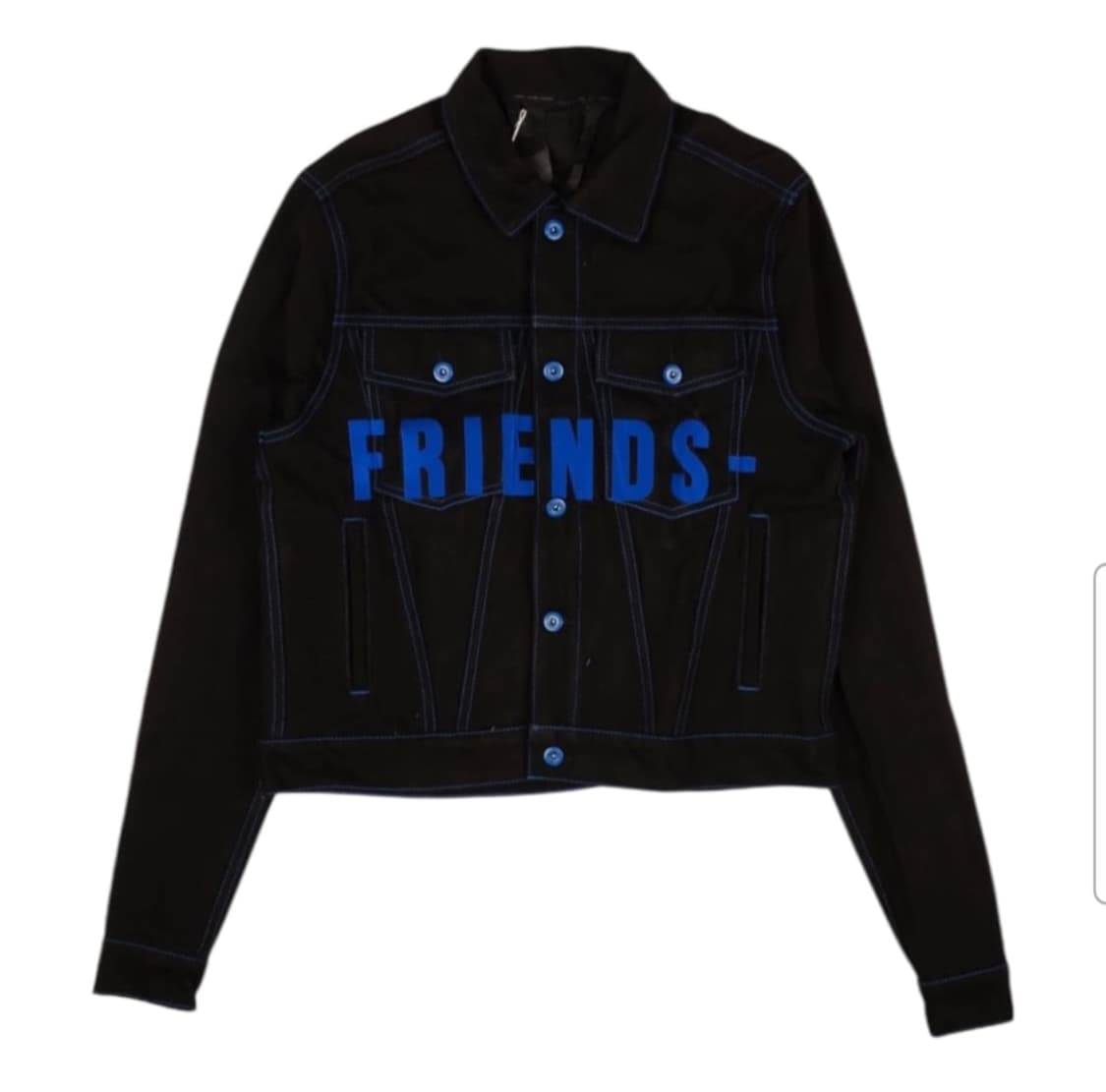 [구매 m,l] 브이론 프렌즈 데님자켓 상품이미지1