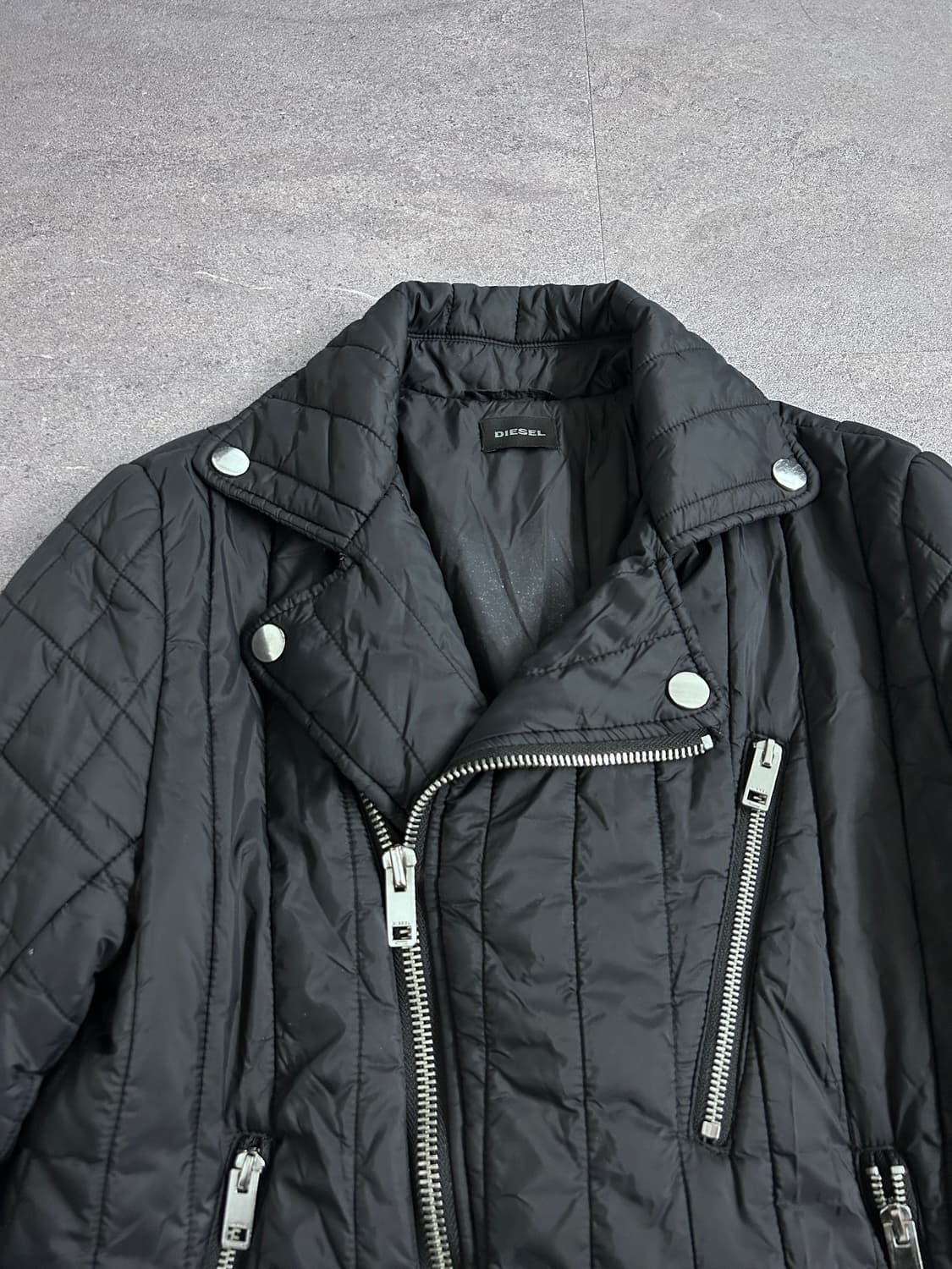 디젤 퀼티드 라이더 자켓 상품이미지4