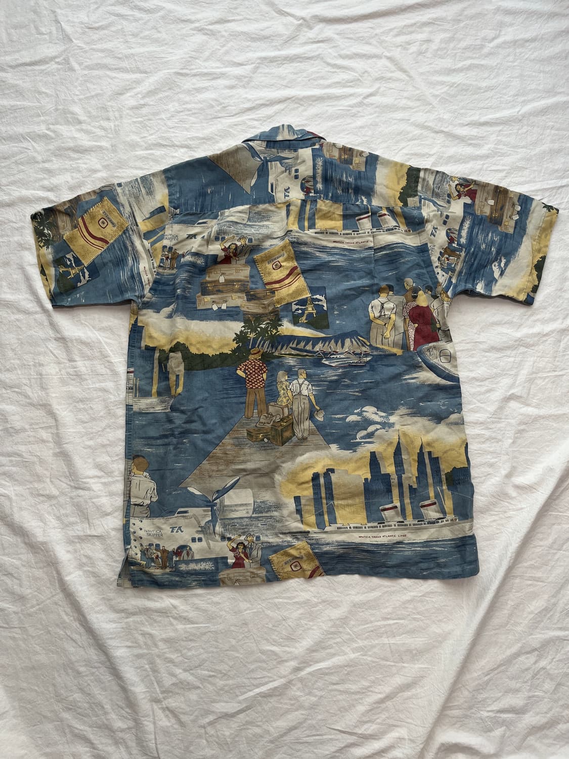 노티카 린넨 하와이안 셔츠 상품이미지4