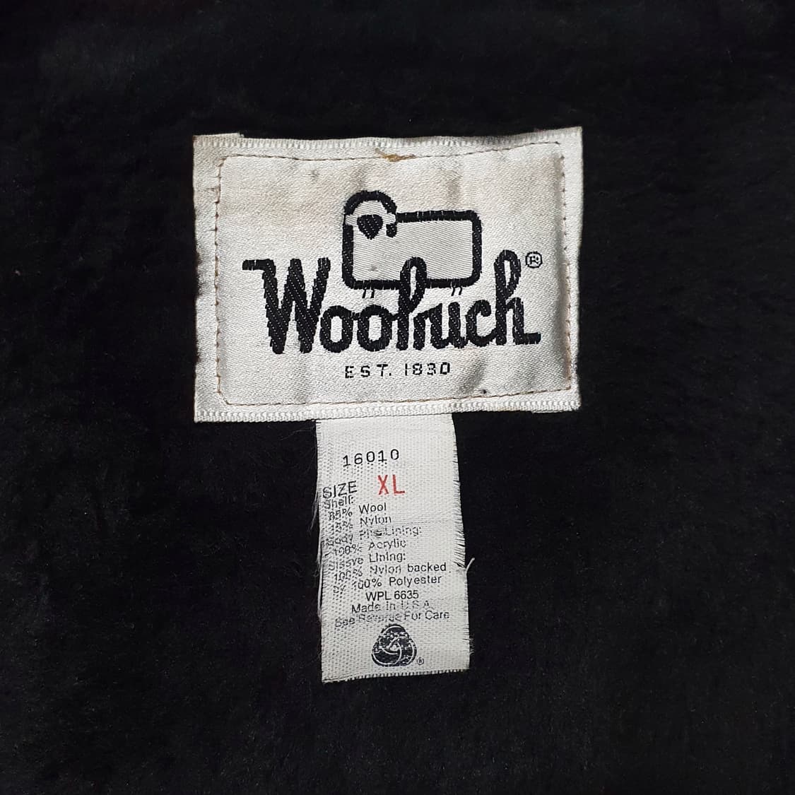 울리치 60~70s 버팔로 울 자켓 패치워크 XL (110~120) 상품이미지10