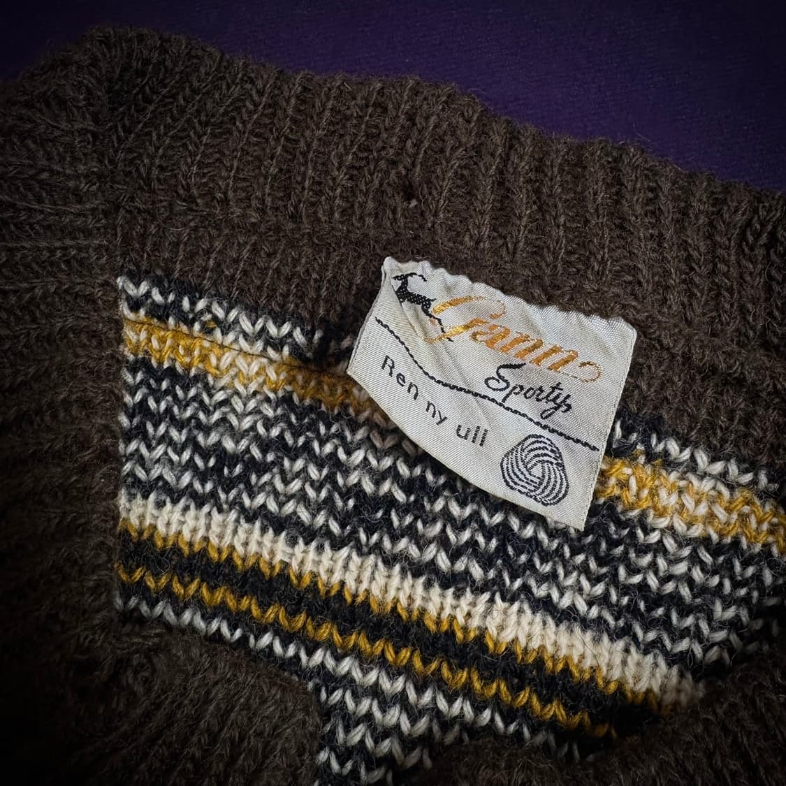 Nordic Wool Heavy Cardigan 상품이미지4